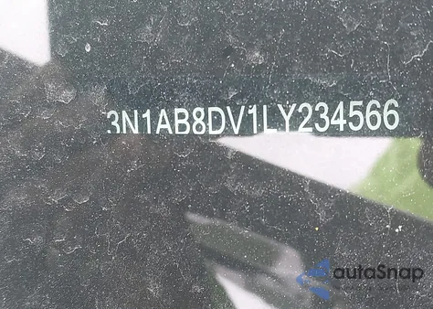 2020 Nissan Sentra Sr Xtronic Cvt из США, поврежденный, VIN 3N1AB8DV1LY234566